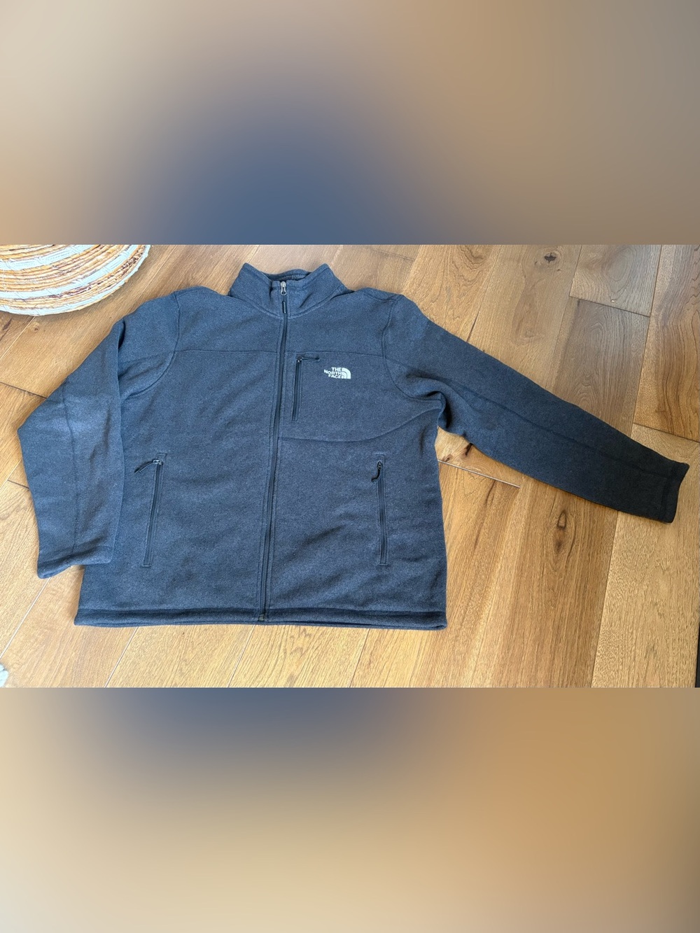 Northface Men’s Black Full-Zip Fleece Jacket